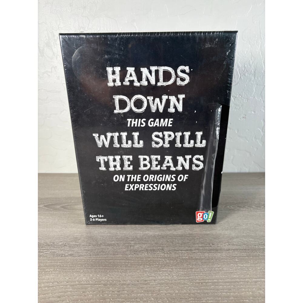 Hands Down This Game Will Spill The Beans Board Game- NEW in Package‎